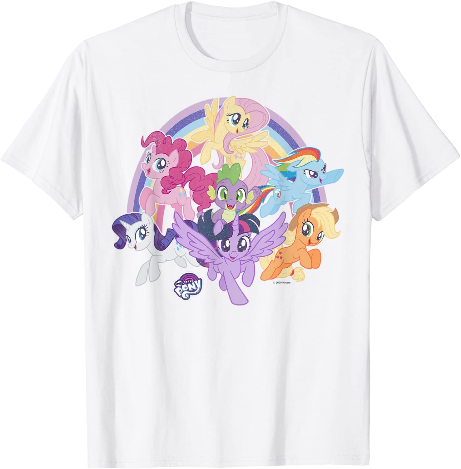 My Little Pony Friendship Is Magic Group Shot T-Shirt