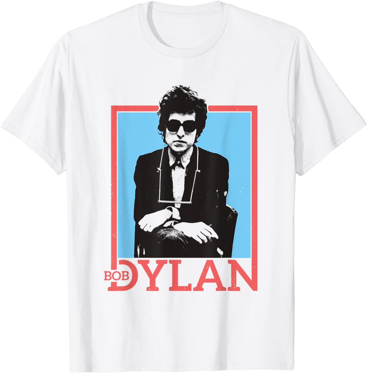Bob Dylan Outline - Officially Licensed T-Shirt
