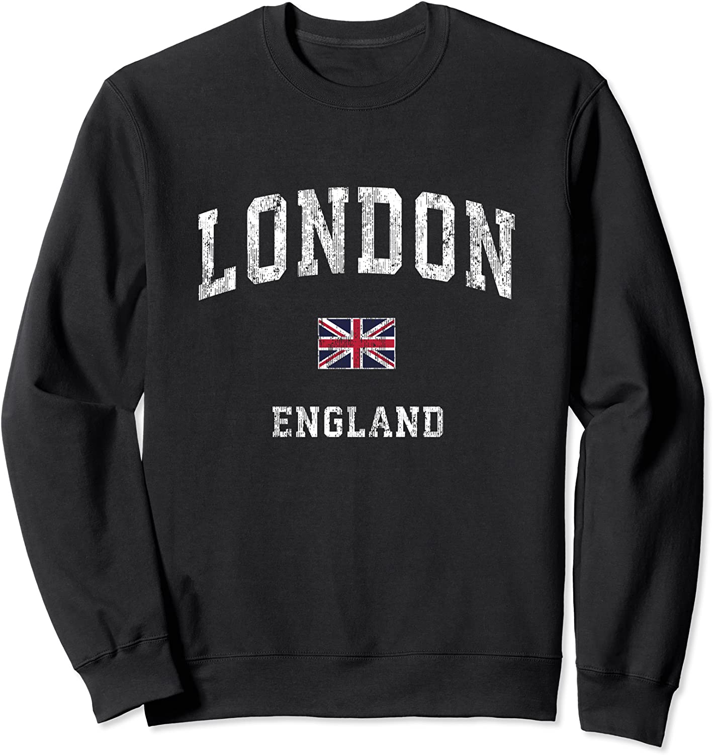 London England Vintage Athletic Sports Design Sweatshirt