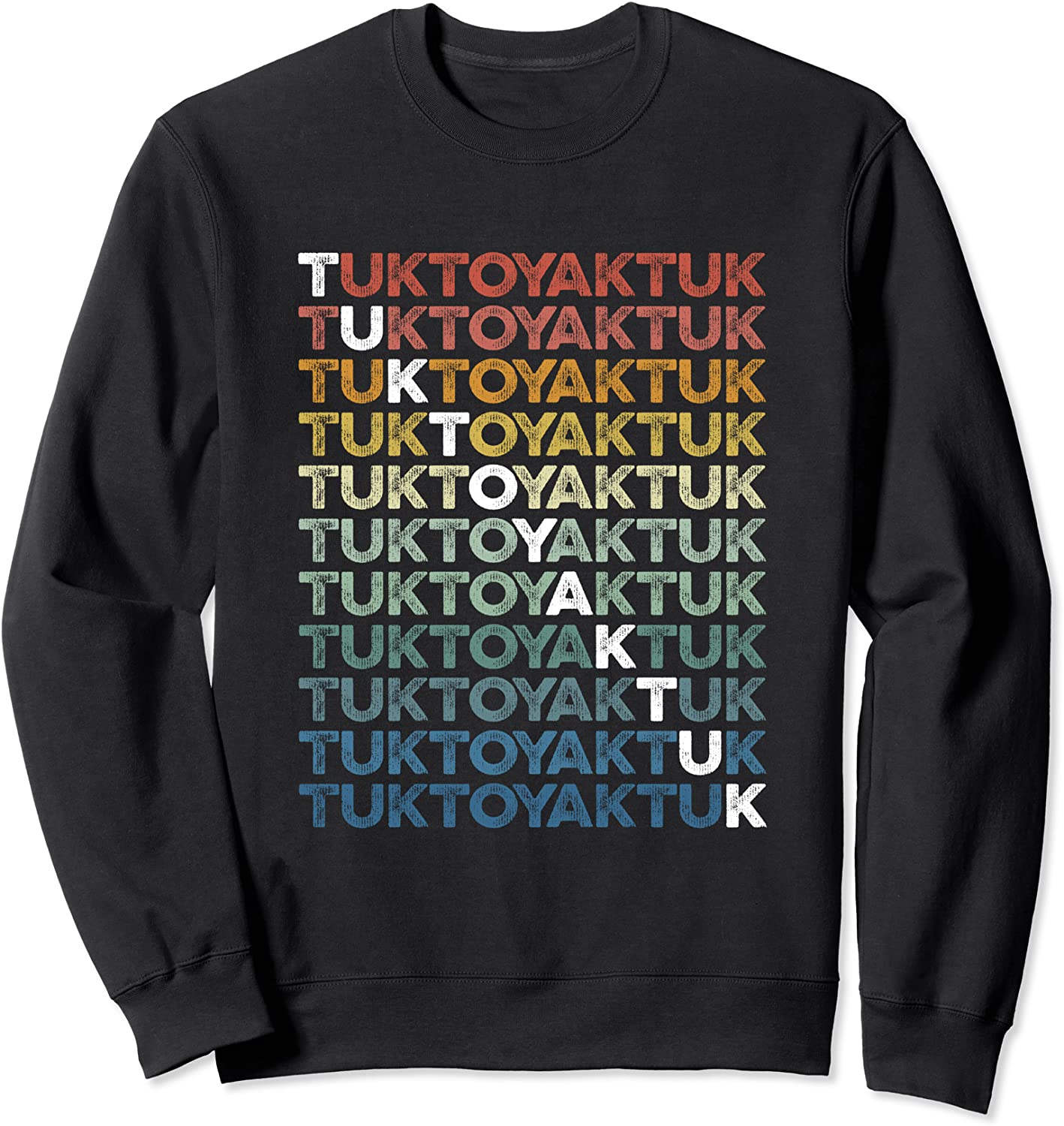 Tuktoyaktuk Northwest Territories Canada Retro Vintage Gift Sweatshirt