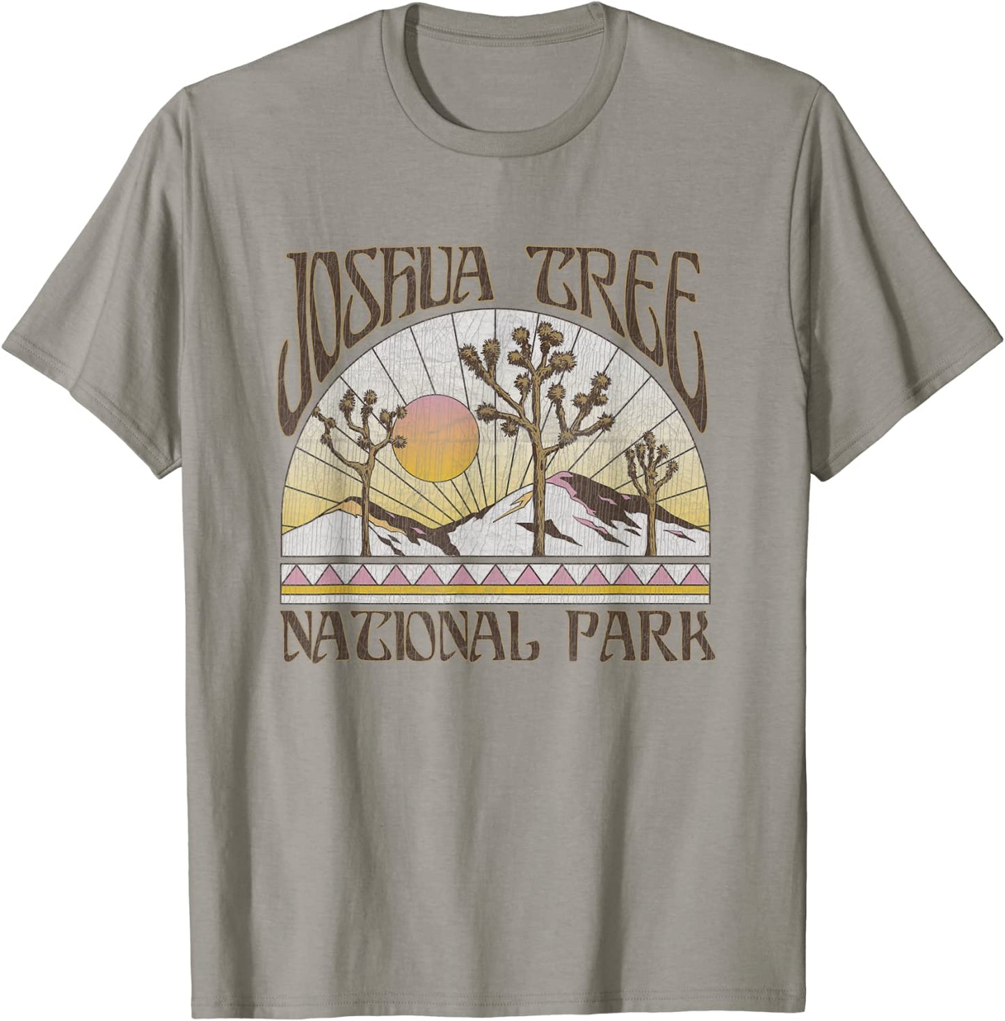 Vintage Joshua Tree National Park Retro Outdoor Camping Hike T-Shirt