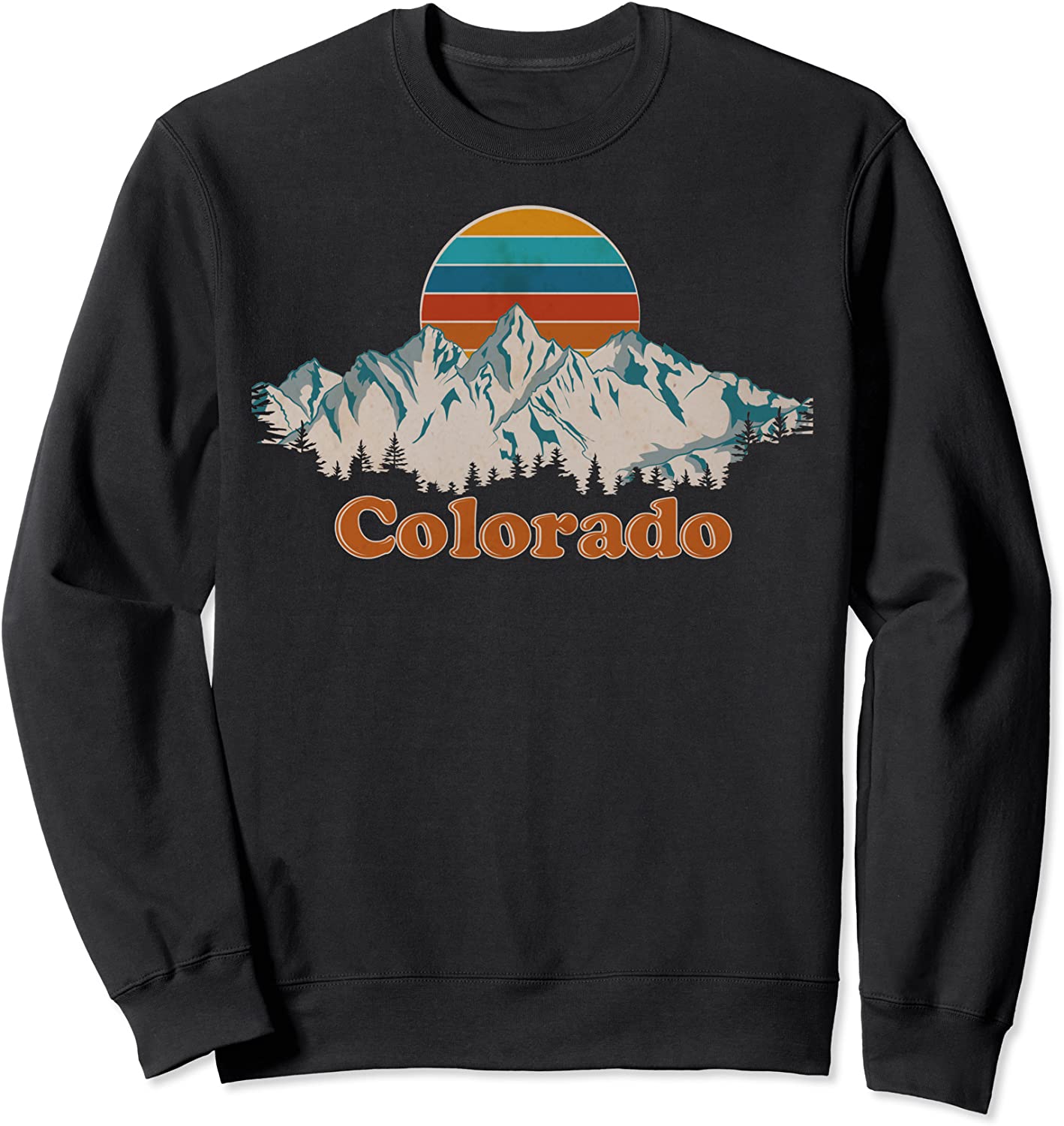 State of Colorado Mountain View T-Shirt Sweatshirt