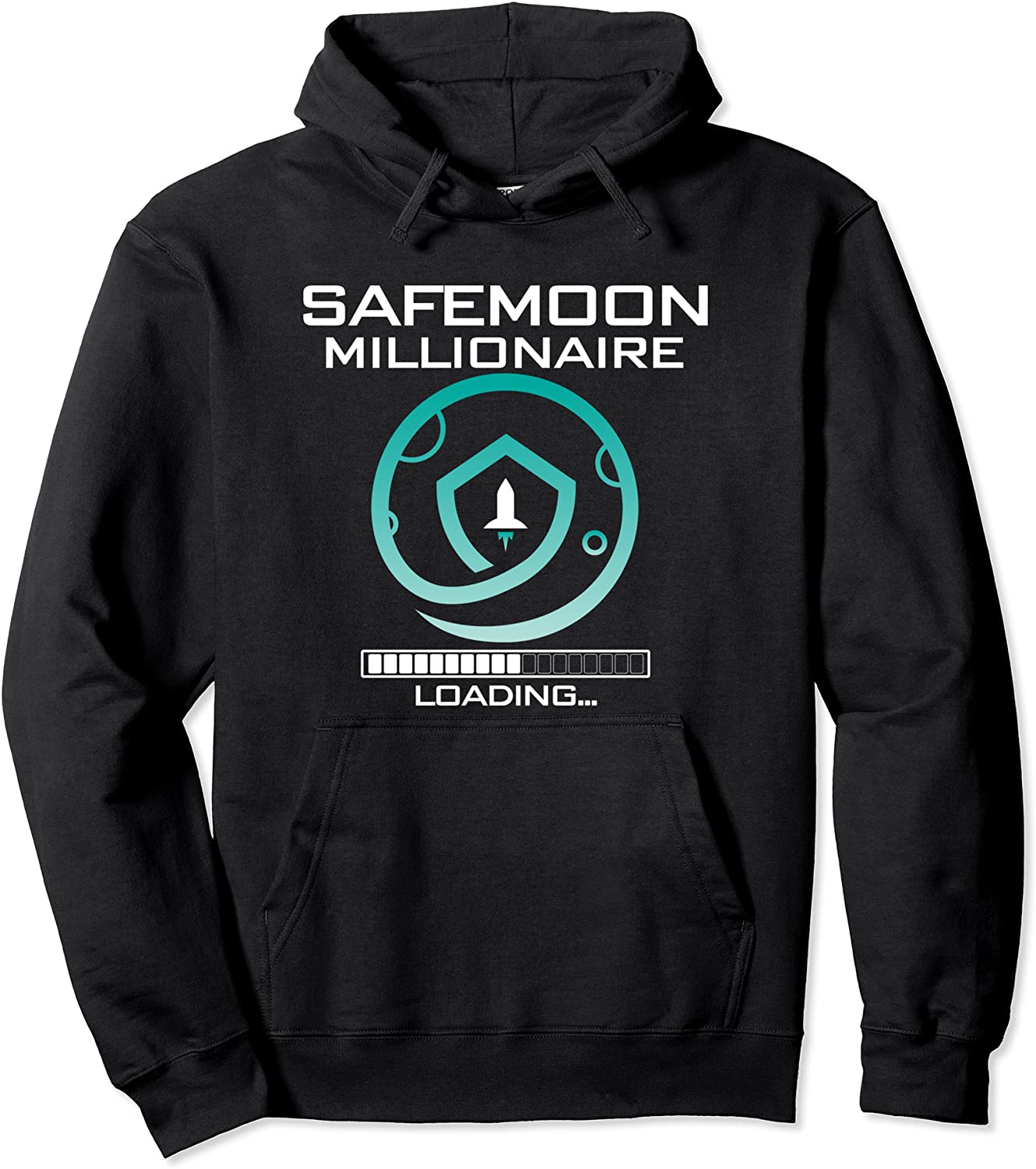 Funny Safemoon Millionaire Crypto Pullover Hoodie