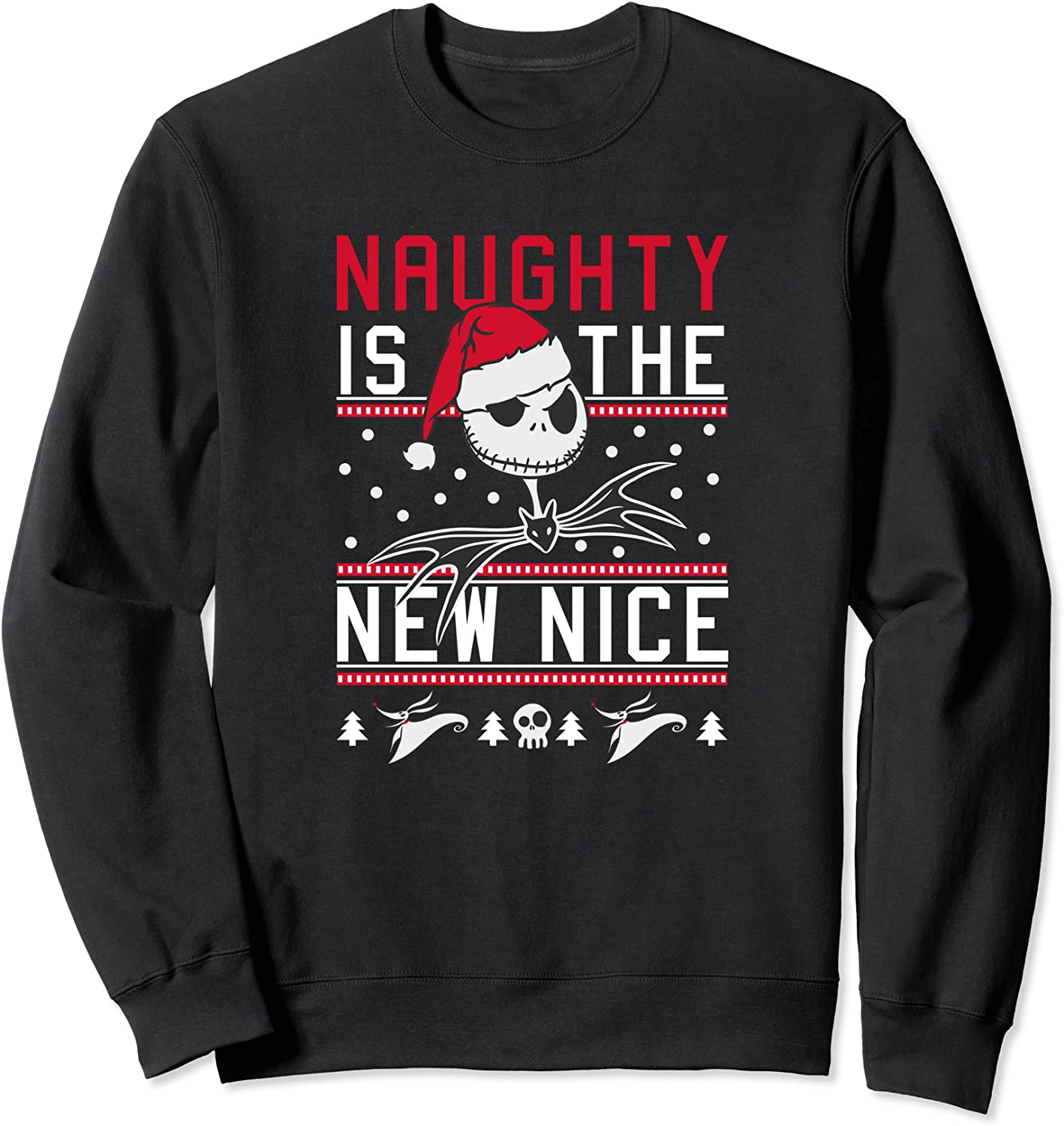 Disney Nightmare Before Christmas Nice Jack Sweatshirt