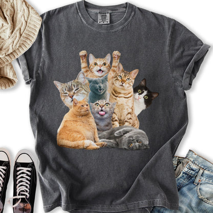 Crazy Cats T Tank Top Retro Fashion
