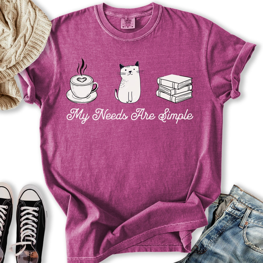 My Needs Are Simple T Tank Top Retro Art