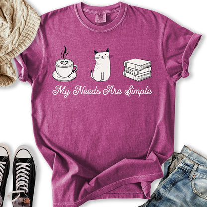 My Needs Are Simple T Tank Top Retro Art