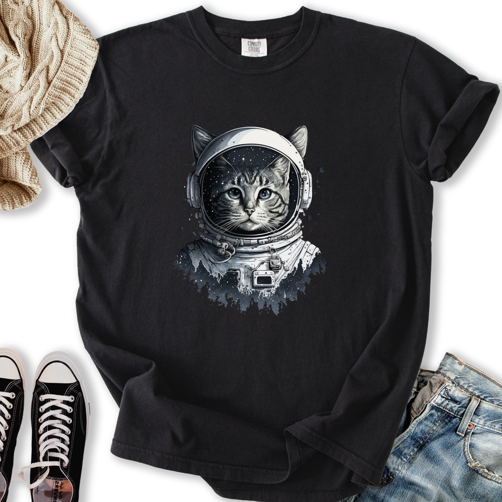 Astronaut Cat T Tank Top Stylish Apparel