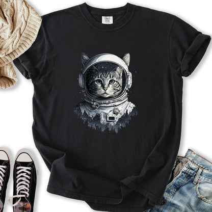 Astronaut Cat T Tank Top Stylish Apparel