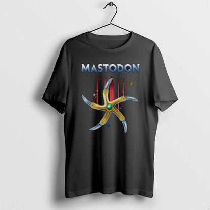 Mastodon Five Finger Glaive T Shirts Long Sleeve Vintage Style