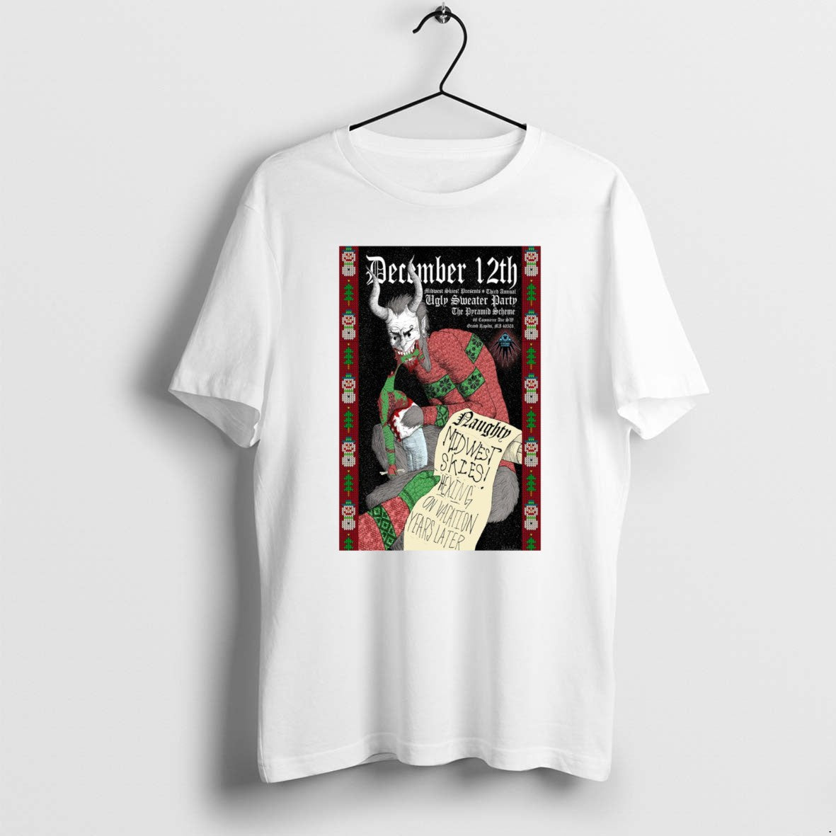 Midwest Skies Michigan Show Dec 12 2025 T Shirts Sweatshirt Retro