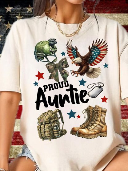 Proud Family matching Military T-shirts