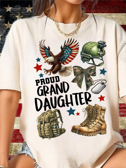 Proud Family matching Military T-shirts