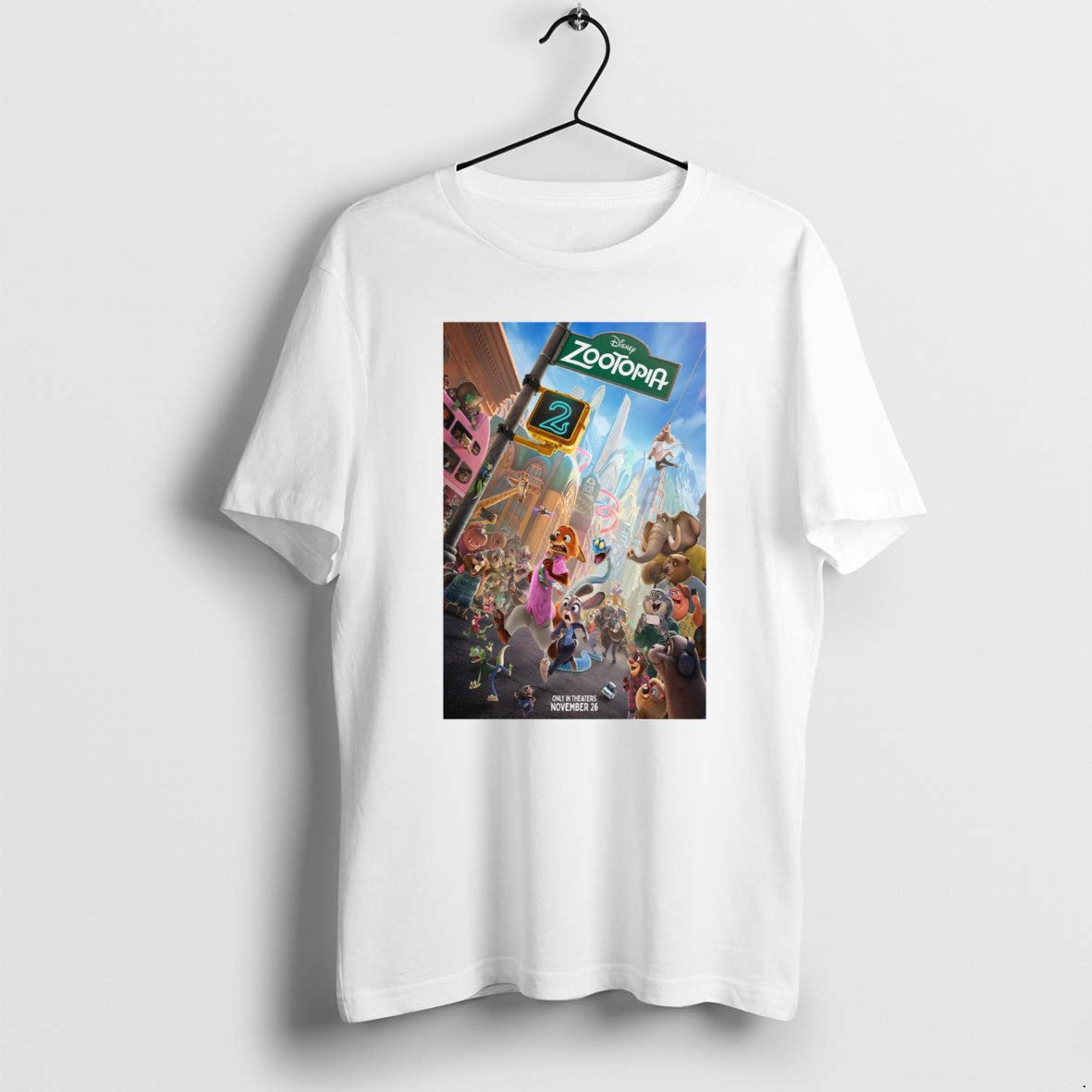 Zootopia Nov 26 2025 Only Theaters T Shirts Sweatshirt Exclusive